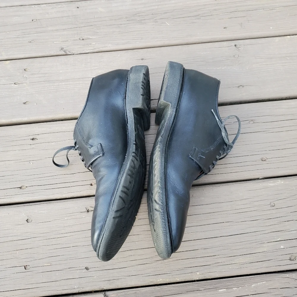 Allen Edmonds Badlands Black Leather Lace-up Oxford Comfort Dress Shoes‎ 11.5